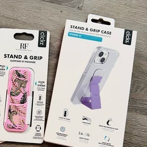 NIB-iPhone 14 case and stands💞